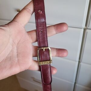 Bally Vintage crossbody leather bag